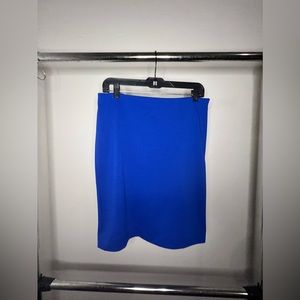 Royal blue limited pencil skirt size 6